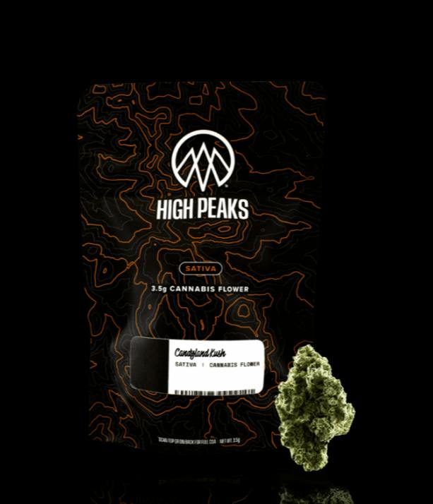 High Peaks | Sativa Flower | Candyland Kush | 14g smalls