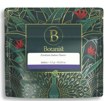 The Botanist | vanilla kush | Indica 3.5g