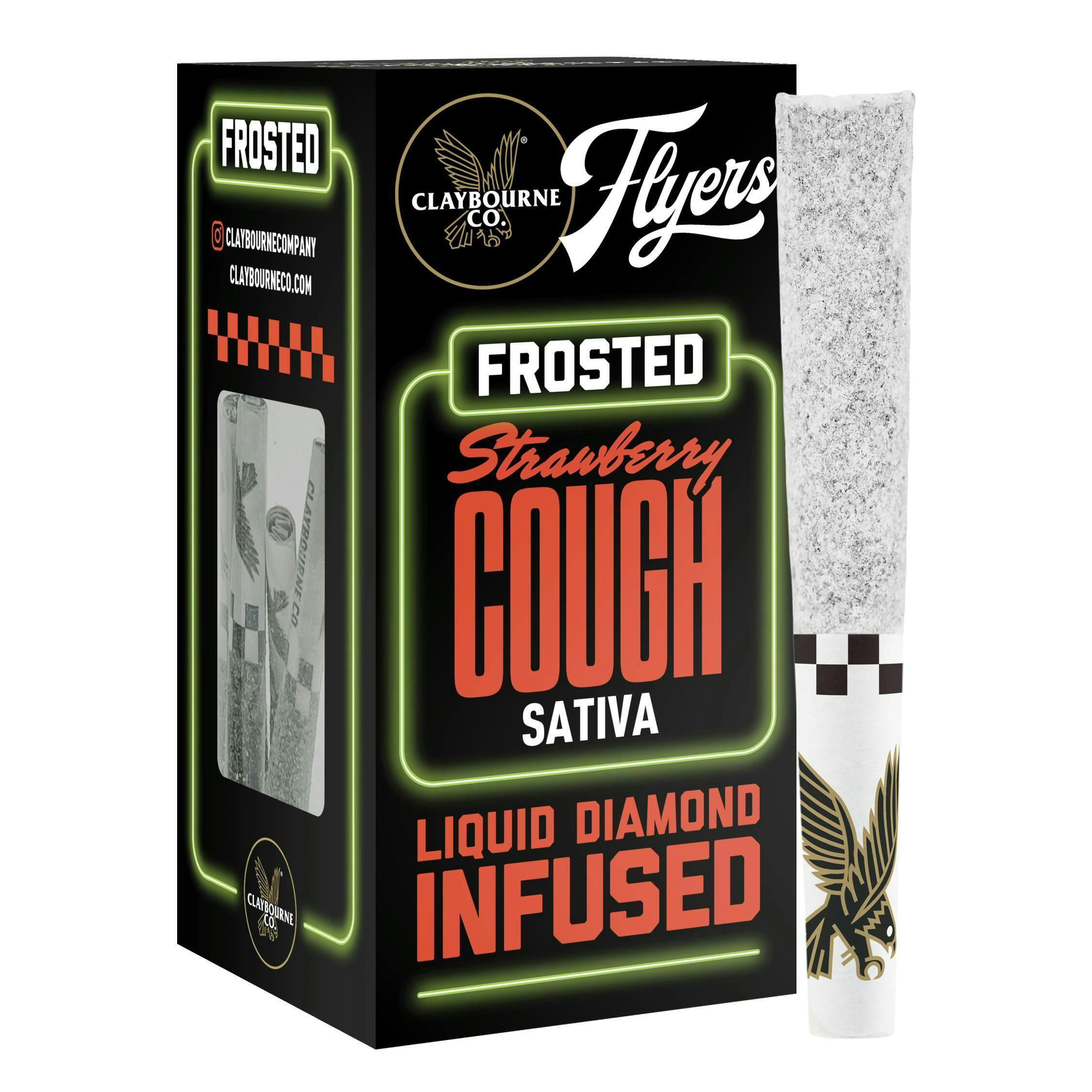 Strawberry Cough Diamond Frosted Flyers