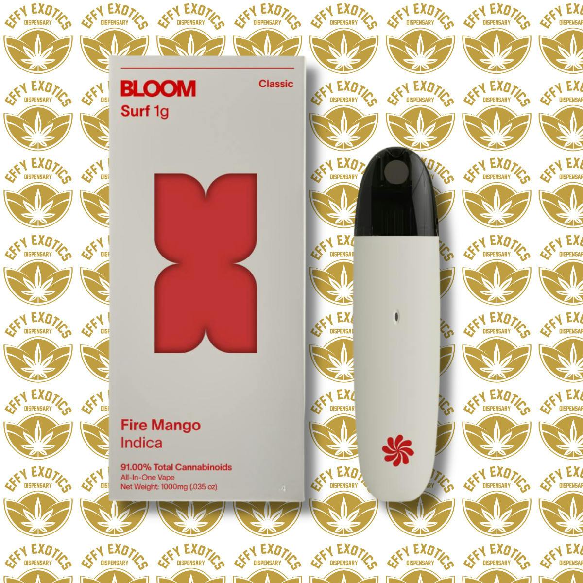 Bloom Classic Fire Mango Surf Disposable 1g (I)