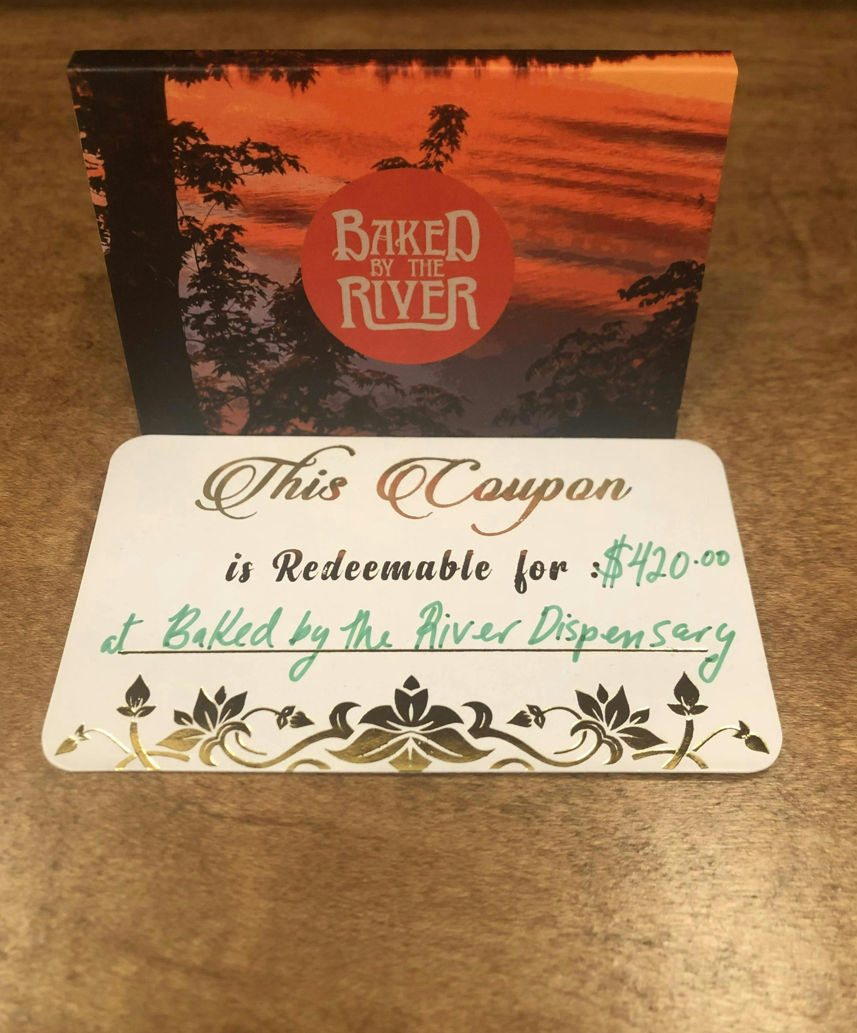 Baked by the River - Gift card $420