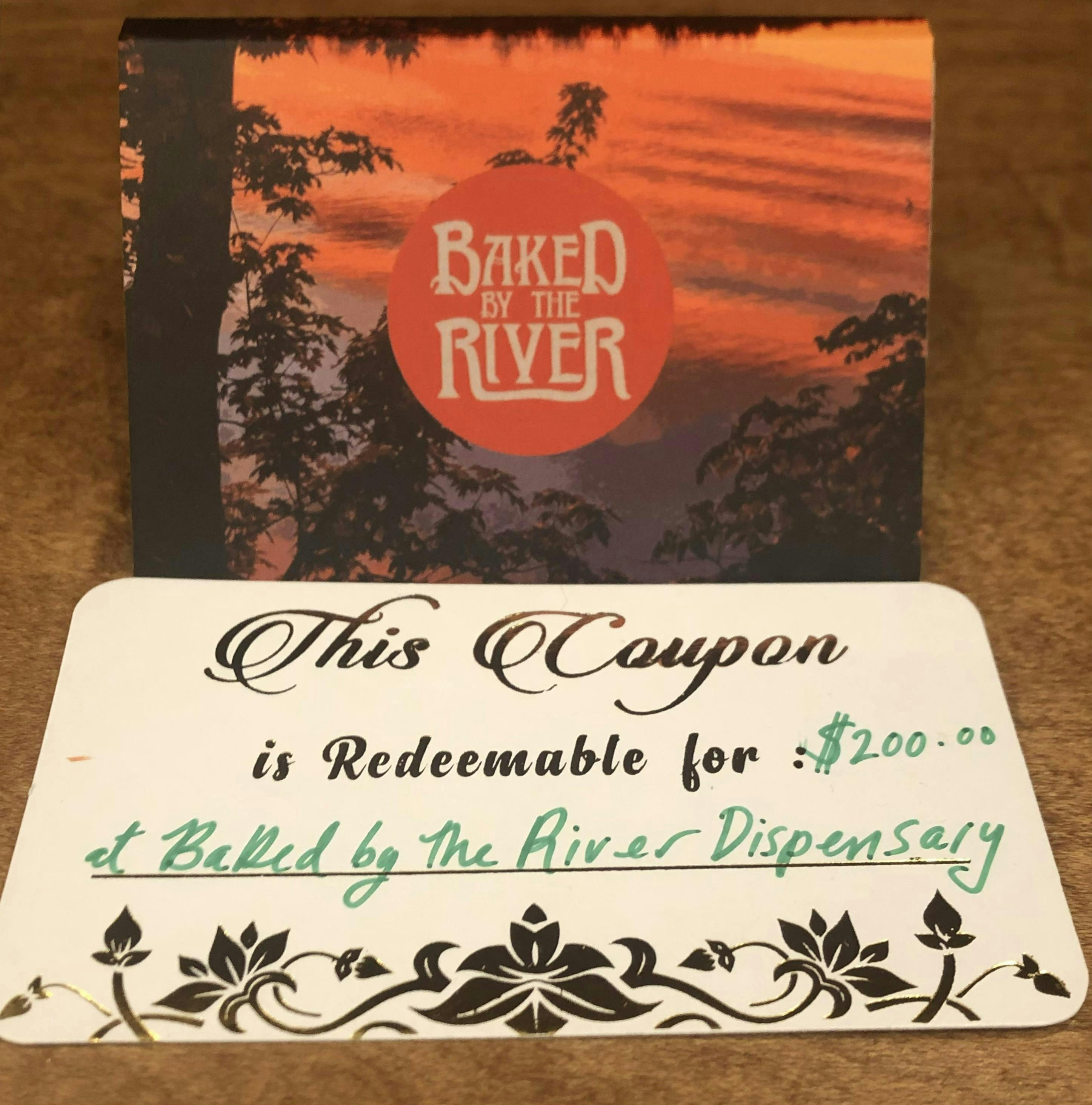 Baked by the River - Gift card $200