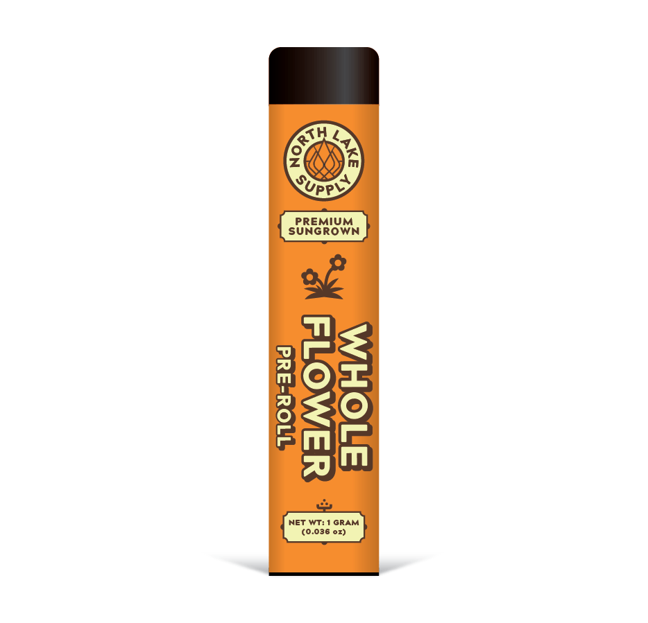 North Lake Supply - Gummibears 2x.5G Flower Pre Rolls at Baked By The River Dispensary