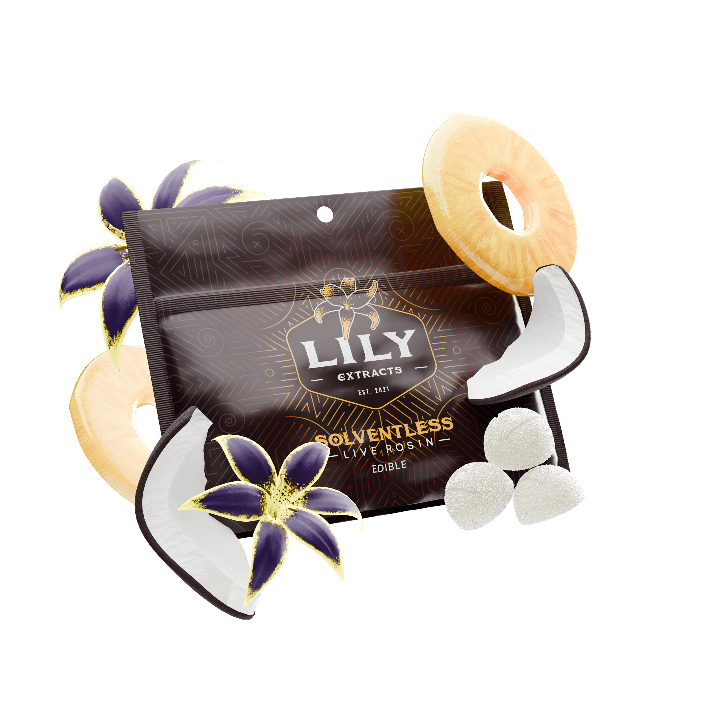 Lily Extracts - Pina Express Colada Chews