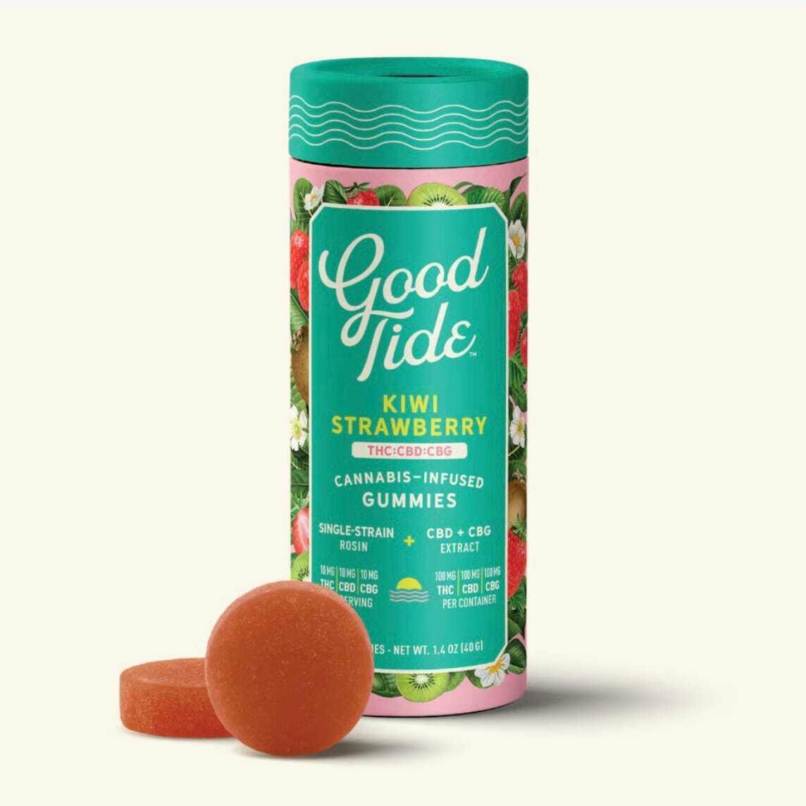 Good Tide - Kiwi Strawberry 1:1:1 THC:CBD:CBG