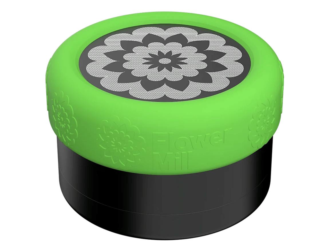 25 Silicone Mill Grip Neon Green