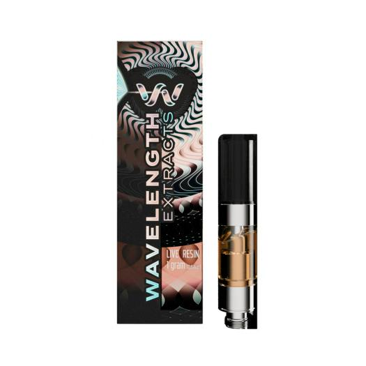 Wavelength Extracts Live Resin Cartridge | Grease Monkey 1g Rec cannabis product