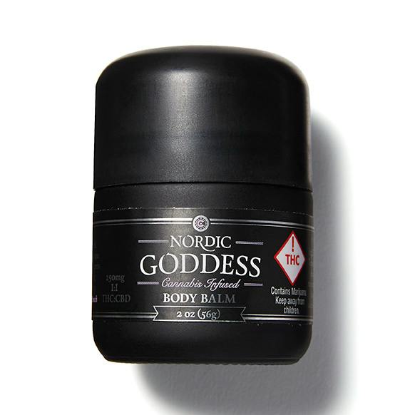 CannaPunch Body Balm Nordic Goddess | Vibe 10X Body Balm 2500mg Rec