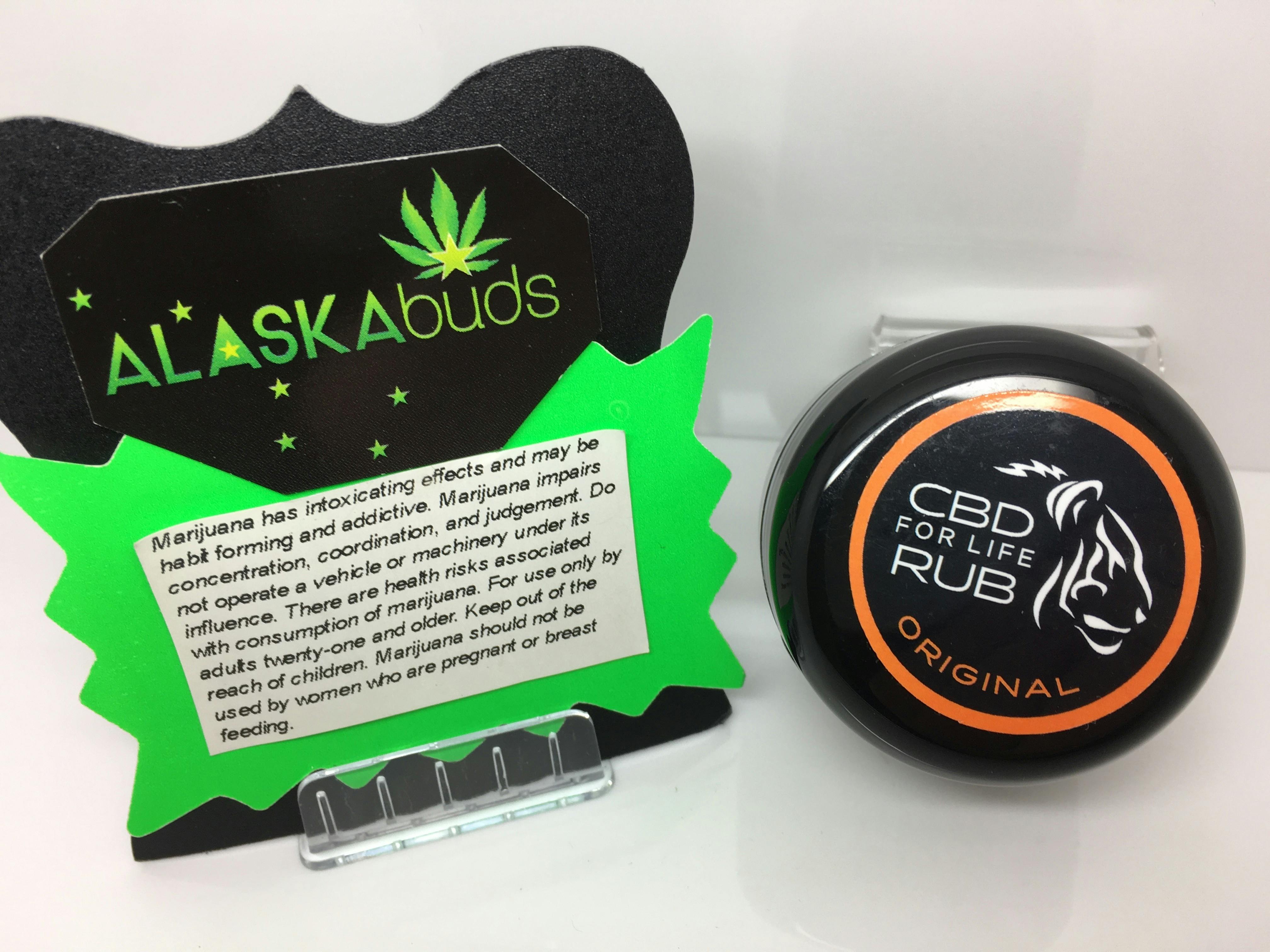 Pure CBD For Life Rub - Original