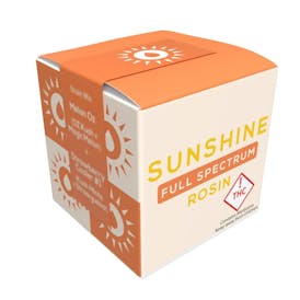 Pink Zugar (I/H) - 1g Full Spectrum Rosin - Sunshine Extracts
