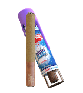 Purple Zaza (H) - 2.5g Premium Infused Blunt - Packwoods
