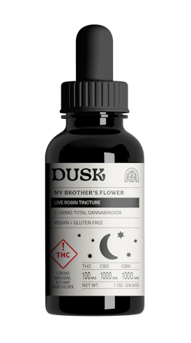 Dusk - (1:10:10 THC:CBD:CBN) - 100mg Rosin Tincture - My Brother's Flower