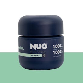 Menthol - (1:1 THC:CBD) - 1000mg Relief Cream - Nuo