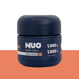 Unscented - (1:1 THC:CBD) - 1000mg Relief Cream - Nuo