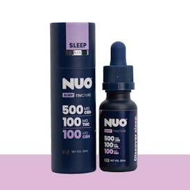 Sleep (5:1:1 CBD:THC:CBN) - 100mg Tincture - Nuo