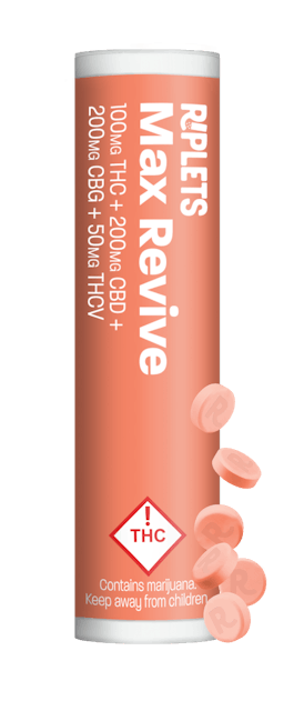 Max Relief - (THC:CBG:CBD:THCV) 100mg Tablets - Riplets