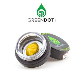 5150 Triangle Kush x Irene Kush (H) - 1g Black Label Badder - Green Dot Labs