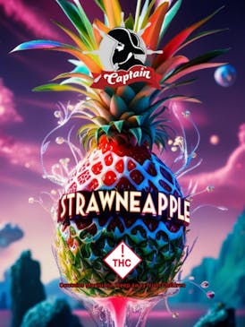 Strawneapple (H) - 1g Pre-Roll - Captain