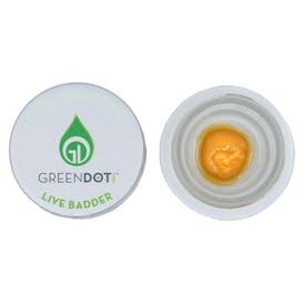 Gelato Cake (I/H) - 1g Silver Label Badder - Green Dot Labs