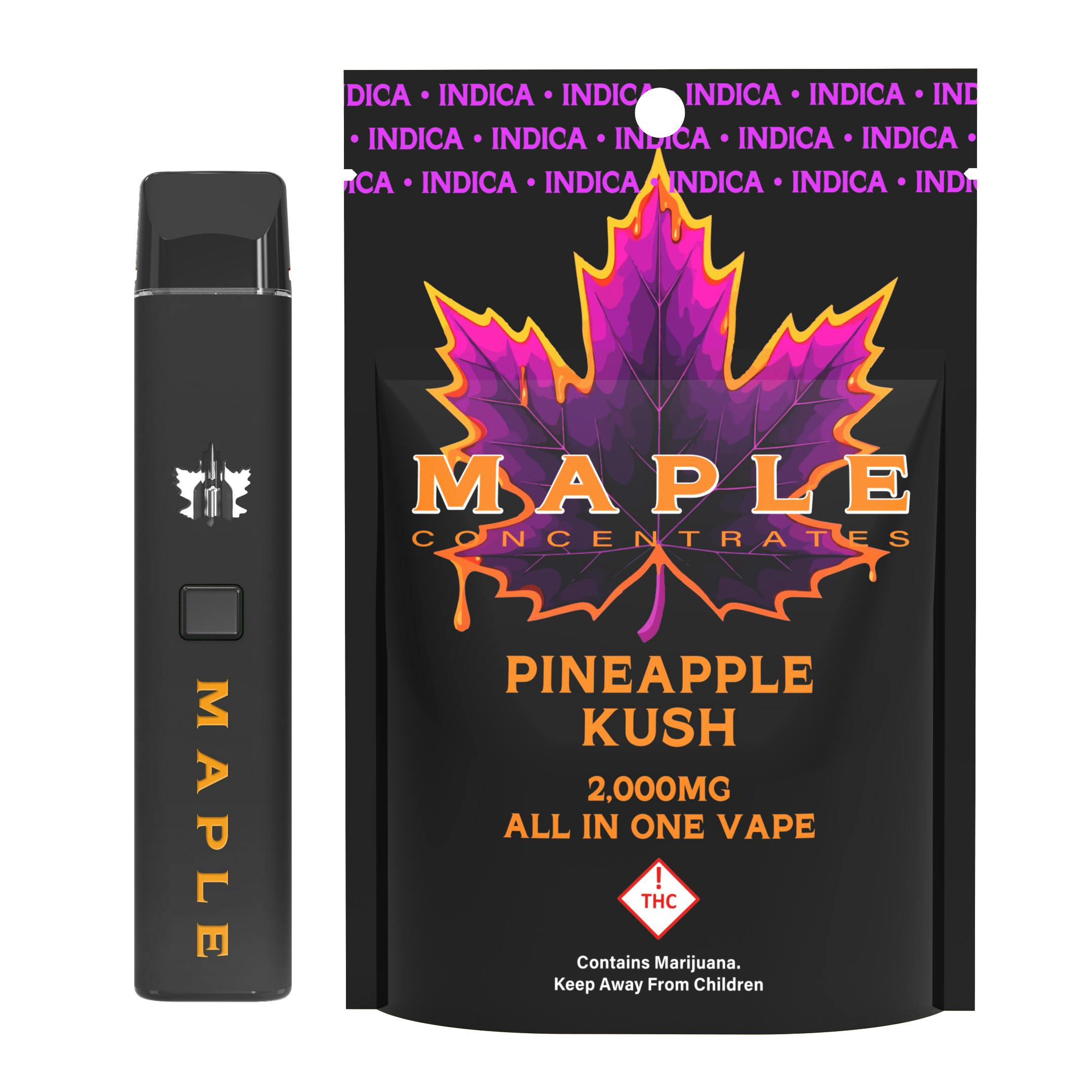 Pineapple Kush (I) - 2g All-In-One - Maple