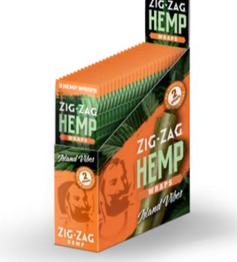 Flavored Hemp Wraps - 2pk - Zig Zag