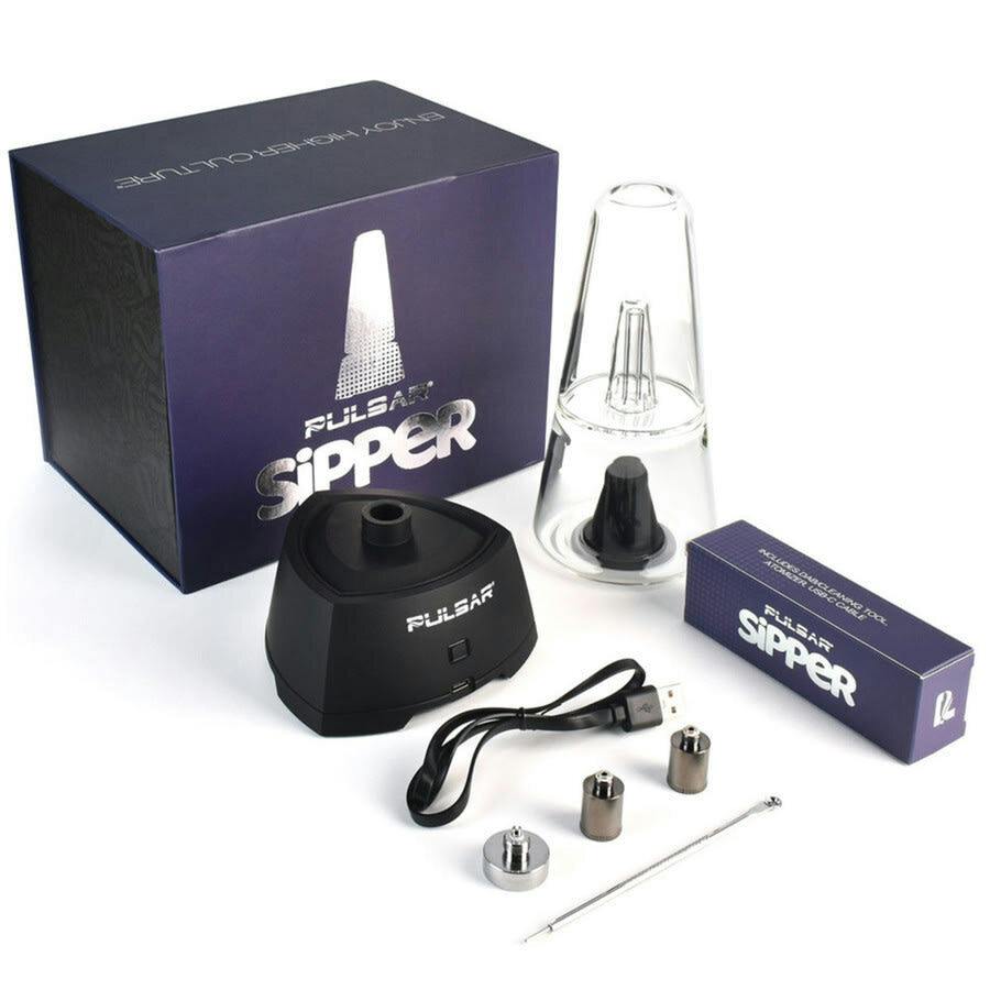 Sipper Concentrate or 510 Cartridge Vaporizer by Pulsar