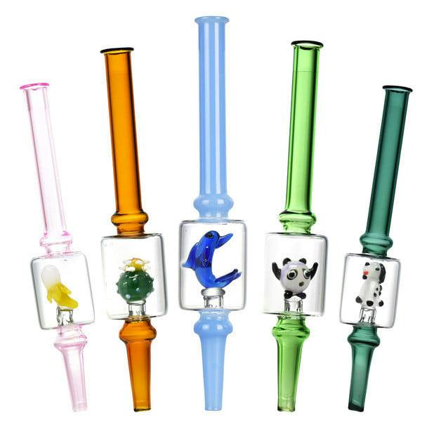 Mini Figurine Dab Straw 6.5" - Assorted