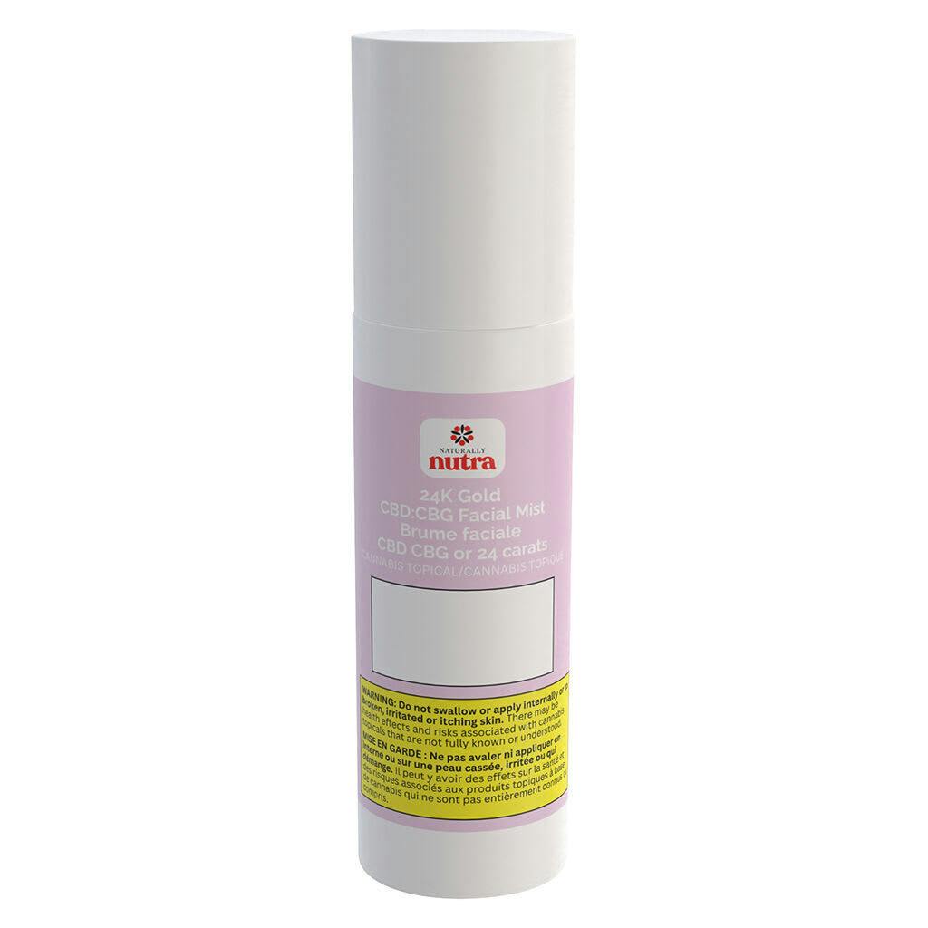24K Gold CBD:CBG Facial Mist 60ml Creams and Lotions