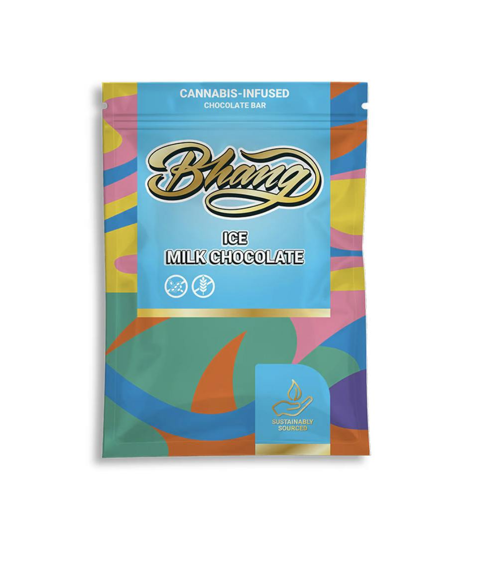 Bhang Chocolate Bar | Ice Milk (hybrid, 100mg) at Glenrio Smoke Stop