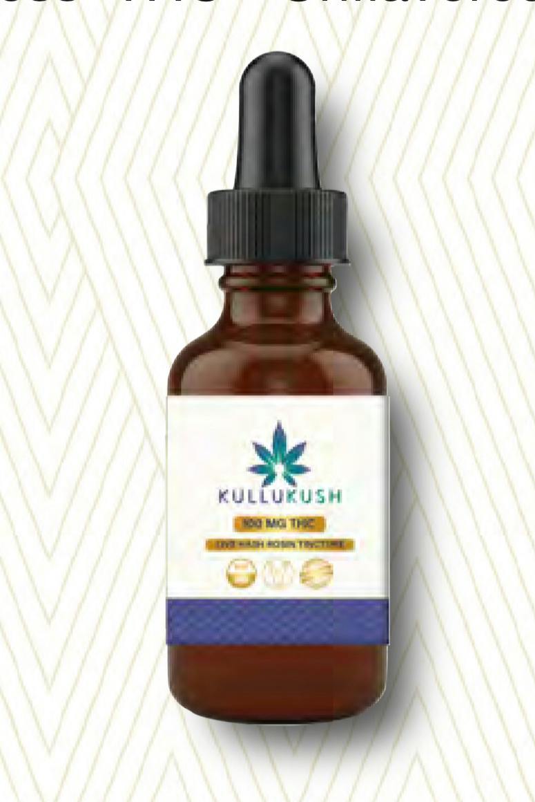 Kullu 1000mg Medical Tincture (1:1 thc/cbd) l RELIEF at Glenrio Smoke Stop
