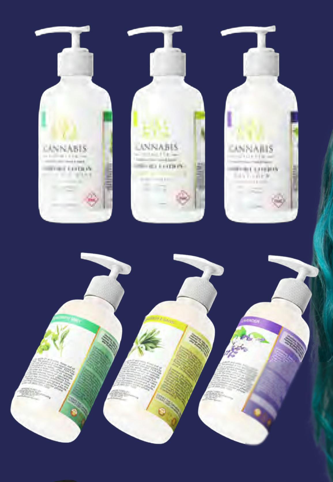Cosmetix 500mg Lotion l Lavender (1:1 thc/cbd) at Glenrio Smoke Stop