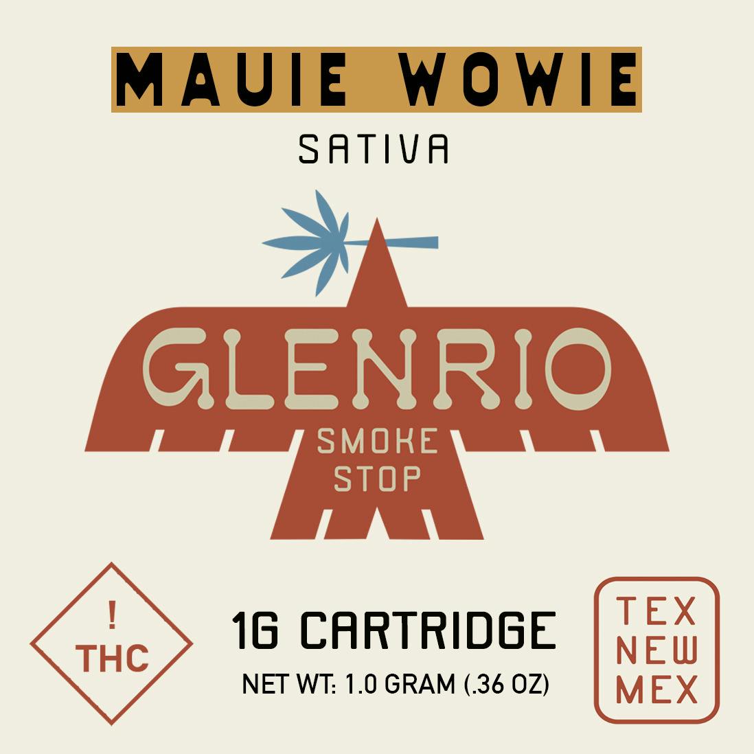 Glenrio 1g Cart l Maui Wowie (sativa) at Glenrio Smoke Stop