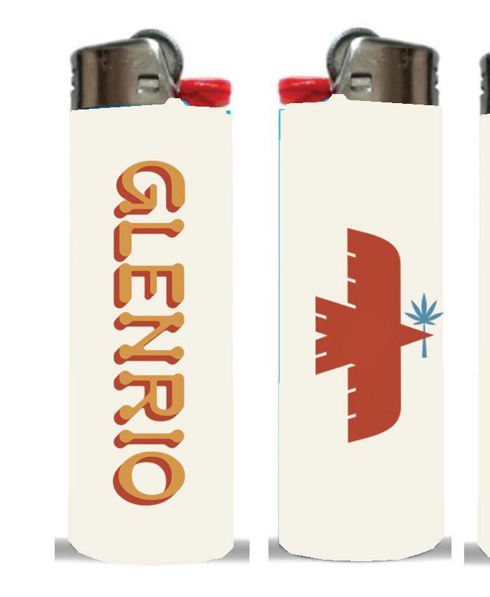 Glenrio White Lighter