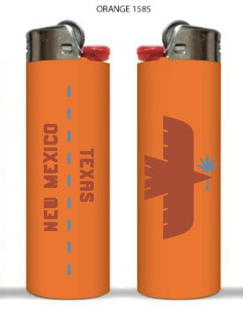 Glenrio Orange Lighter at Glenrio Smoke Stop