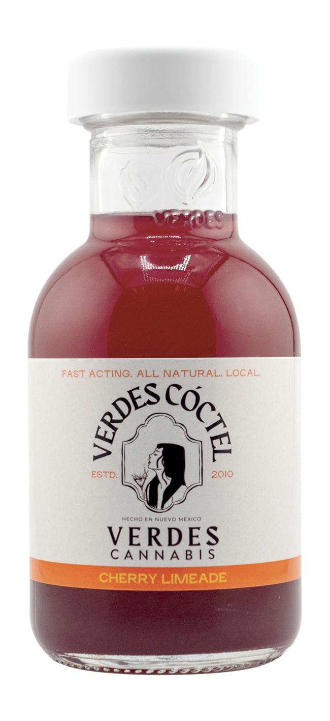 Verdes Fast-Acting 20mg Beverage: Cherry Limeade (1:1 thc/cbg) at Glenrio Smoke Stop