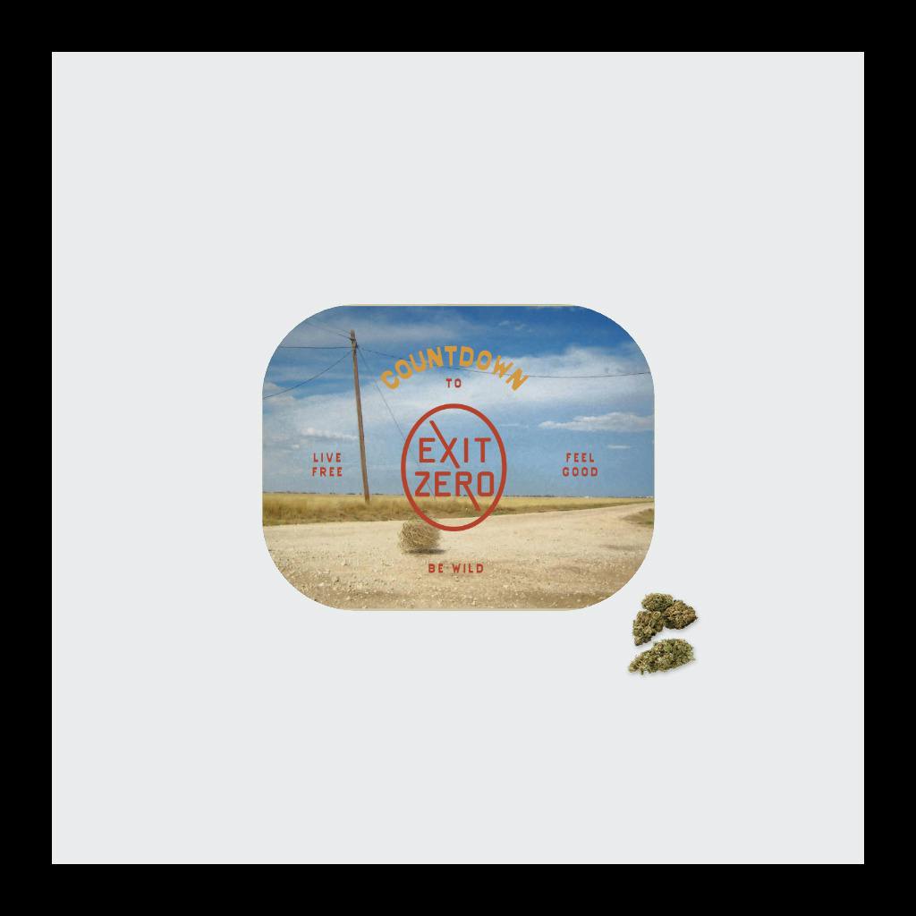 Glenrio Rolling Tray - Countdown to Exit Zero - Tumbleweed at Glenrio Smoke Stop