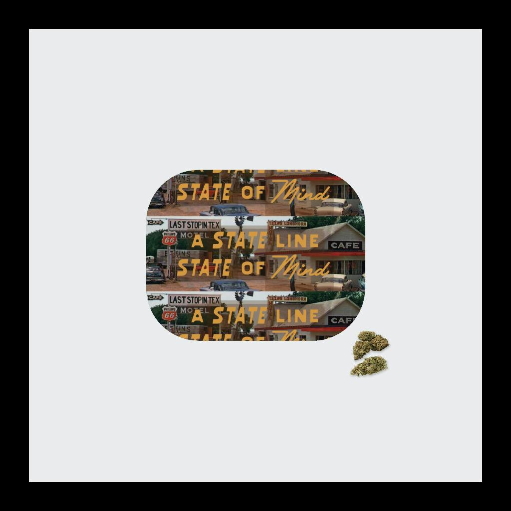 Glenrio Rolling Tray - State of Mind - Longhorn Motel at Glenrio Smoke Stop