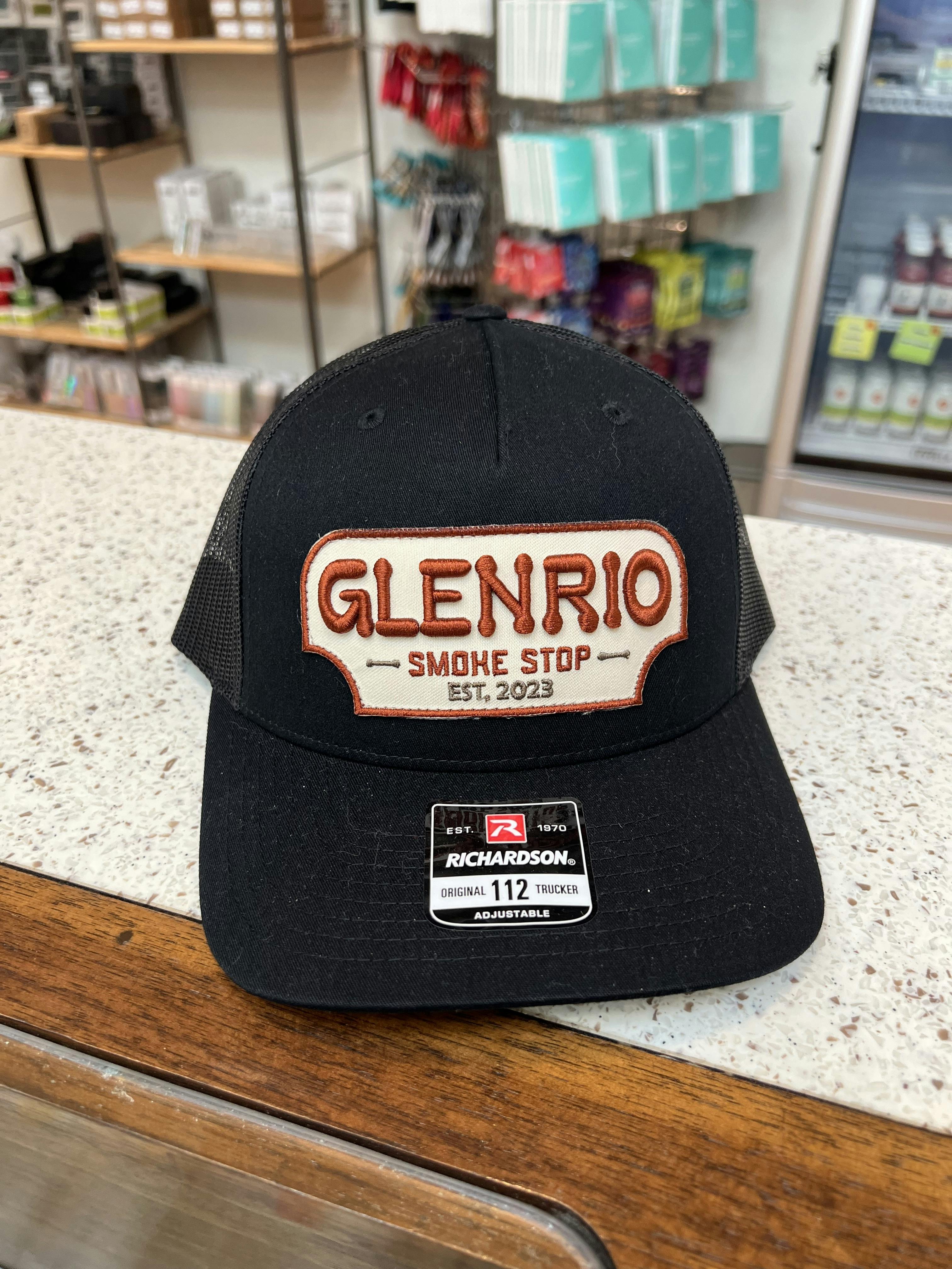 Glenrio Black Mesh Hat - Puffy Letter Patch