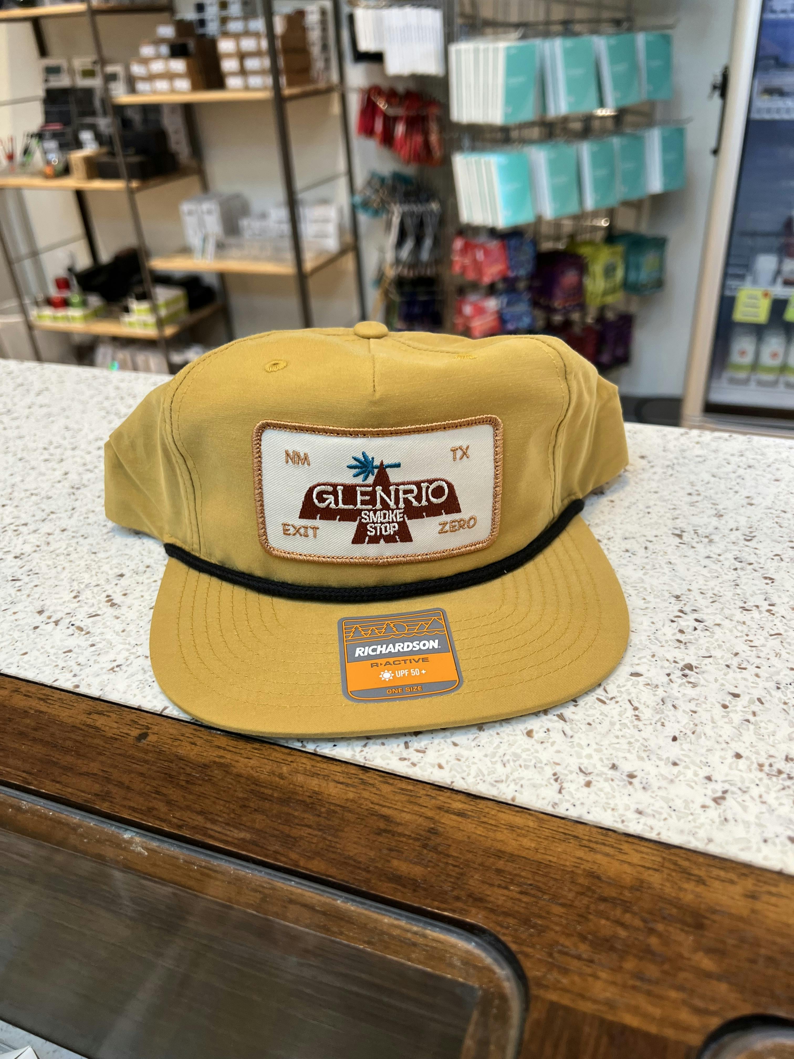 Glenrio Yellow Rope Hat - Bird Patch