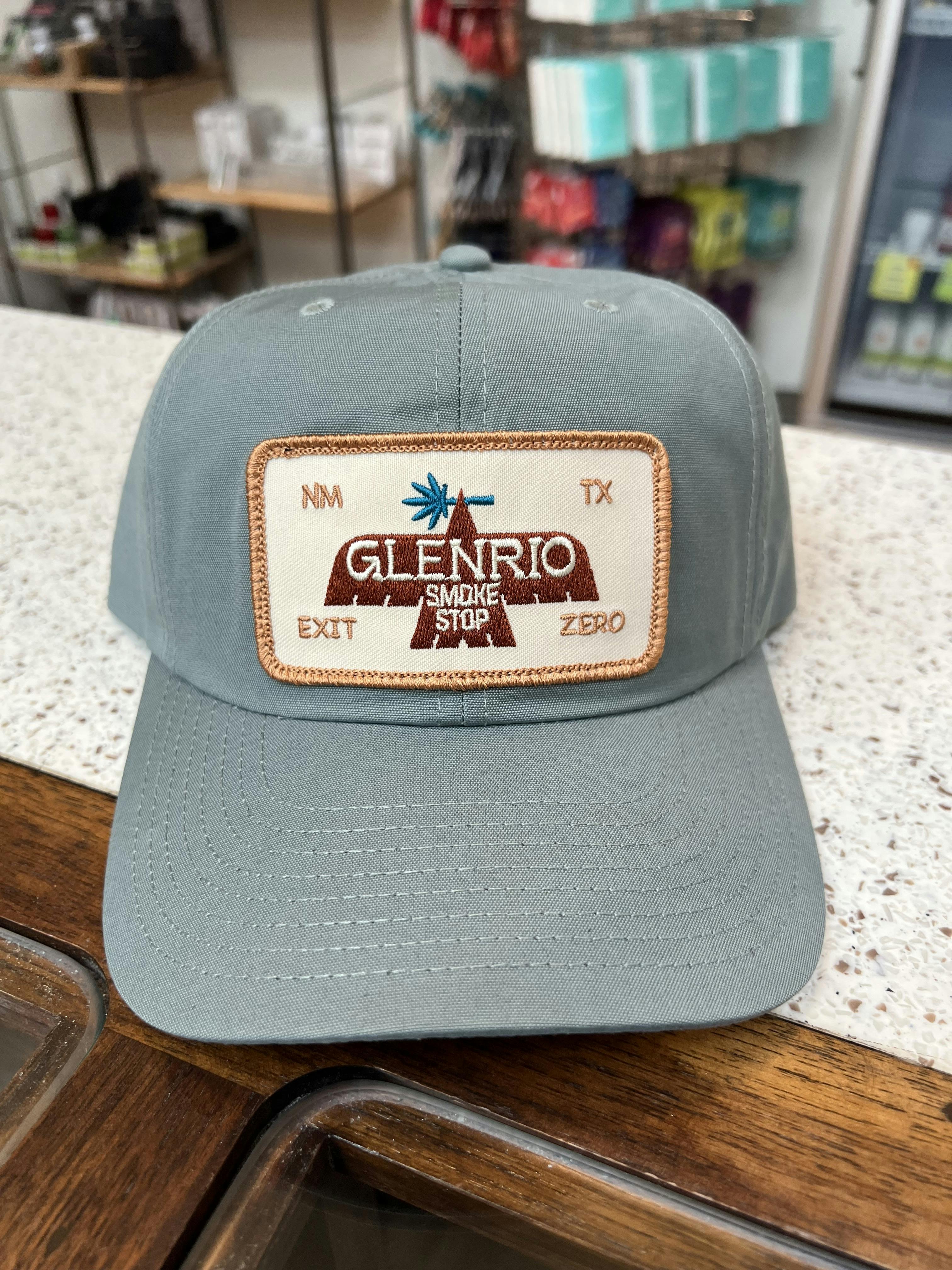 Glenrio Light Blue Hat - Bird Patch