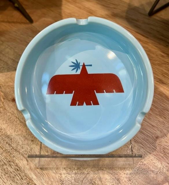 Glenrio Ashtray - Bird - Light Blue at Glenrio Smoke Stop