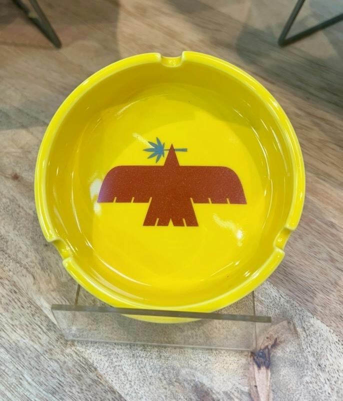 Glenrio Ashtray - Bird - Yellow at Glenrio Smoke Stop