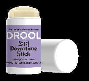 Drool 1000mg Downtime Stick (2:1:1 thc/cbd/cbn) at Glenrio Smoke Stop