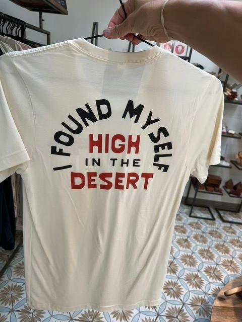 Glenrio Shirt - "Found Myself High" - White MEDIUM
