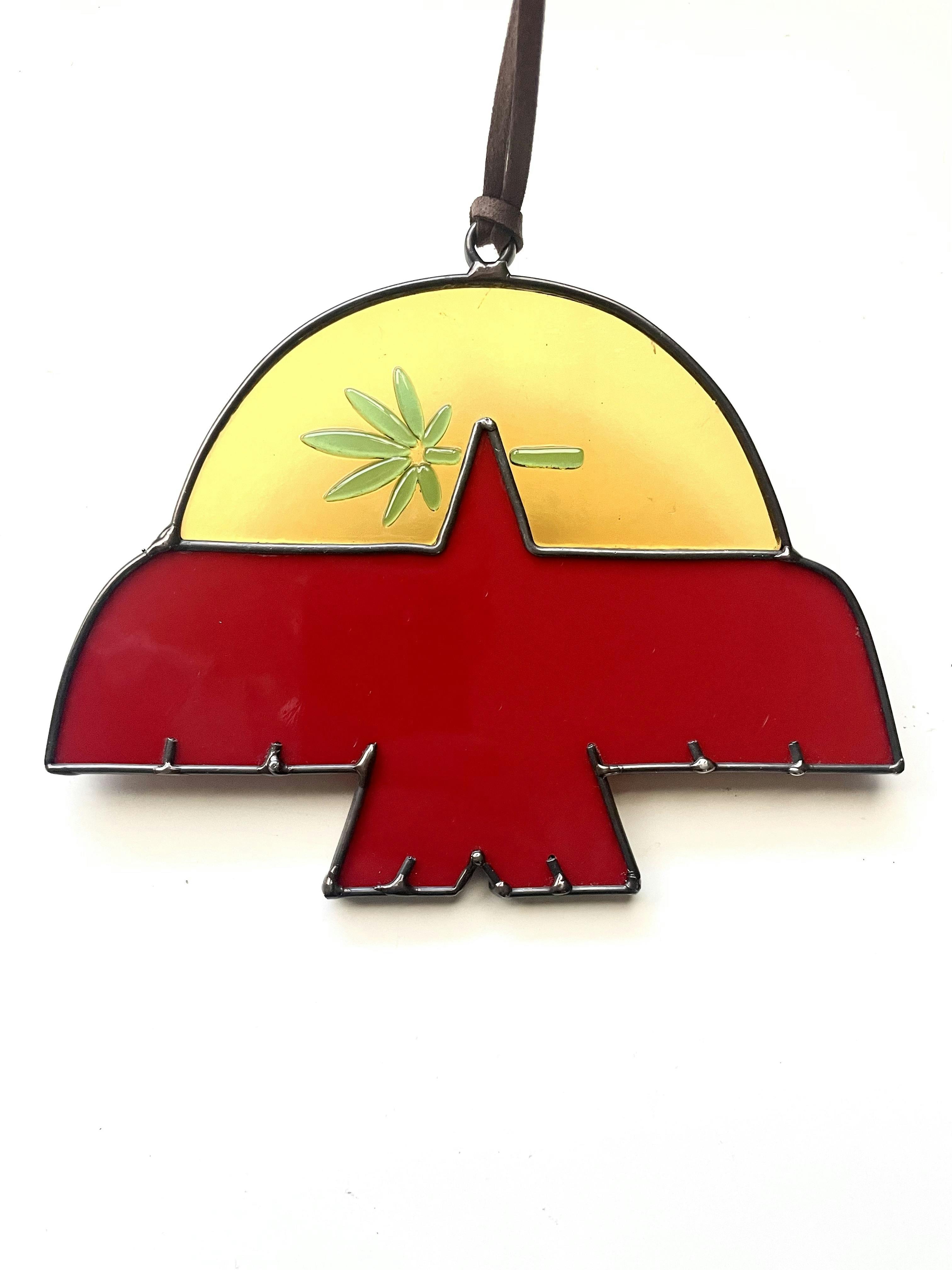 Glenrio Bird Stained Glass by Colin Adrian