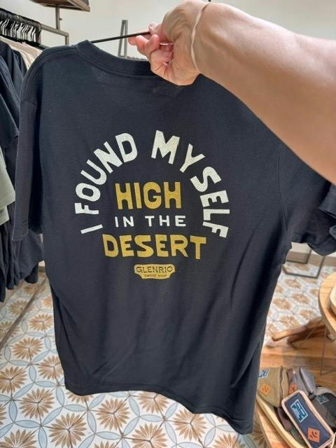 Glenrio Shirt - "Found Myself High" - Black MEDIUM