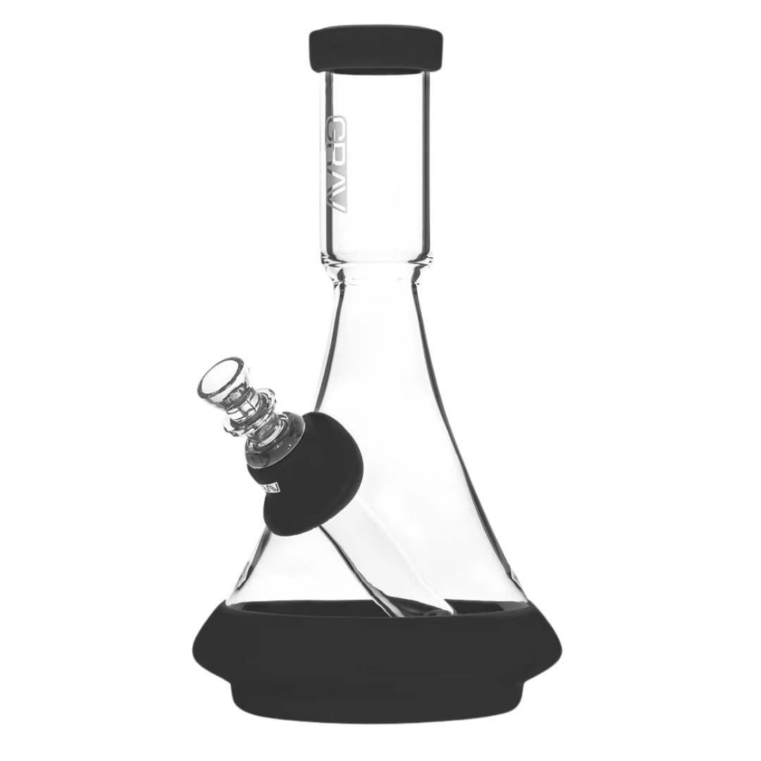 GRAV Silicone Deco Beaker (Black)