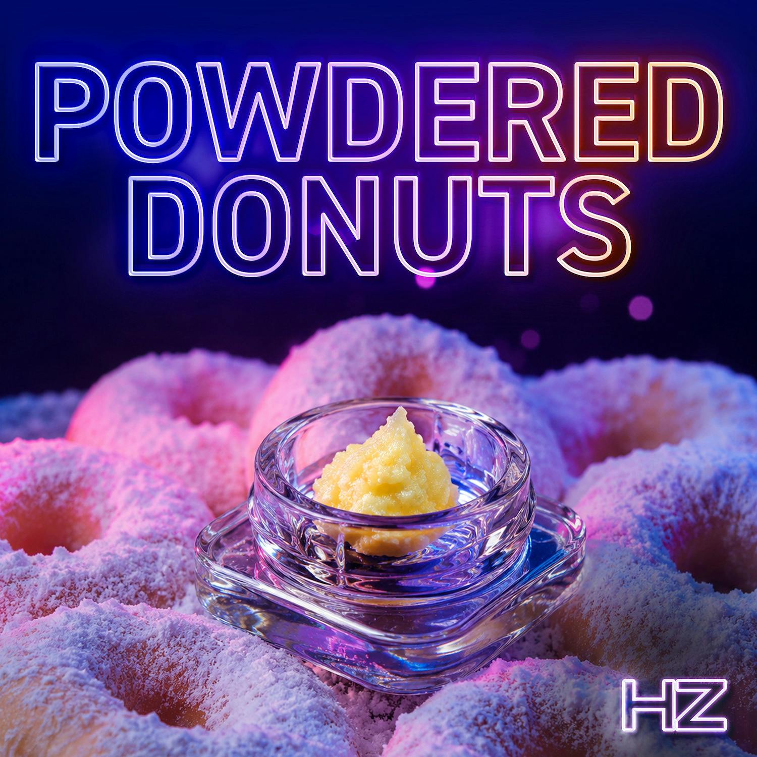 Powdered Donuts: Live Rosin Badder