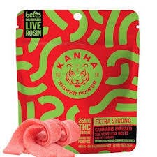 Kanha - Sativa Cherry Limeade - 100MG - Live Rosin Belts