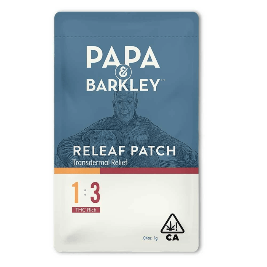 Papa & Barkley - 1:3 CBD:THC Transdermal Releaf Patch